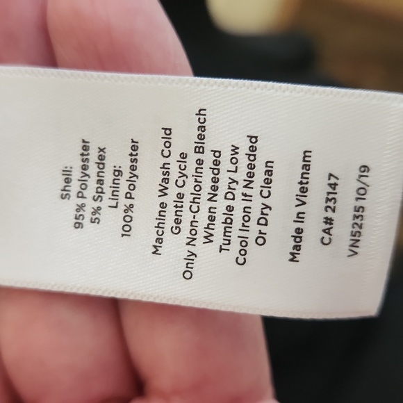 NWT Fab little black dress, Talbots 10 - Picture 6 of 8